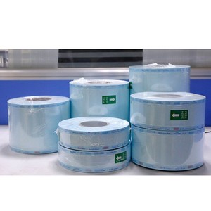Dental Sterilization Bags Blue Ethylene Oxide Sterilization CE Certified ASTMF2100 <b>Level</b> 3 For Dental Instruments - Product Image 1
