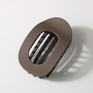 Vente chaude pas cher <span class=keywords><strong>pince</strong></span> à <span class=keywords><strong>cheveux</strong></span> 10cm creux plat ovale en plastique griffe à <span class=keywords><strong>cheveux</strong></span> femmes <span class=keywords><strong>chignon</strong></span> gros bec de canard <span class=keywords><strong>pince</strong></span> - Product Image 2