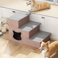 Rampe de lit portable pour animaux de compagnie, escalier léger pour chiens et chats pour accéder au lit/canapé, rangement facile
