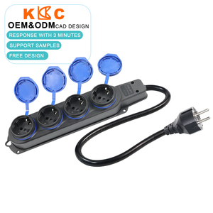 Regleta de Enchufes con 4 Tomas Cubiertas, Tipo Europeo, para Equipos de Exterior y Hogar - Product Image 6