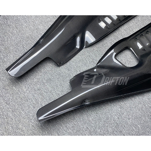 458 stuks op voorraad: Dry Carbon Fiber motorruimte zijplaat afdekking voor Ferrari 458 Italia Speciale - Product Image 6