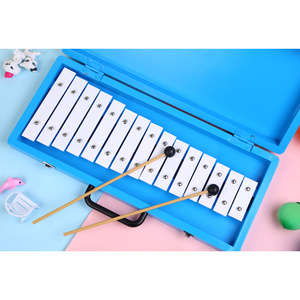 Glockenspiel Xylophone danh sách tên của sản phẩm bộ gõ nhạc cụ 15-Key marching Glockenspiel - Product Image 2