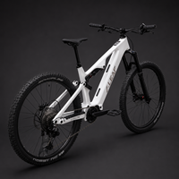 Cadre de vélo de montagne électrique à suspension intégrale en fibre de carbone Bafang M510 EMTB 29er