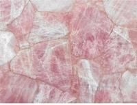 Guérison Rose Cristal Rose Quartz Agate Pierre Précieuse Dalle Onyx Marbre Poli Naturel Rétro-Éclairé pour Designer Décor À La Maison Comptoirs