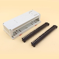 Caja de Distribución de Plástico ABS para Riel DIN con Protección IP54, Color Personalizable, 250x110x65mm para PCB Electrónicos