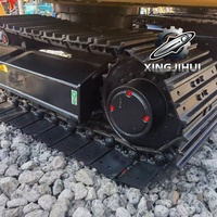 Mini-excavatrice sur chenilles Cat 307 à bas prix, durable, 7 tonnes, compacte, pour la construction urbaine et les opérations sur sites étroits