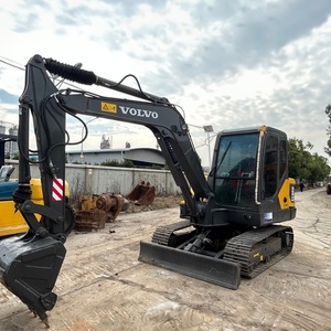 Excavadora Pequeña Volvo EC60D 95% Nueva con Excelente Rendimiento, Excavadora Volvo EC60 Usada, Maquinaria Mini para Movimiento de Tierras en Venta - Product Image 2