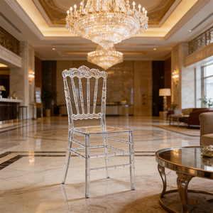 Nuove Sedie in Acrilico Trasparente per Ristoranti, Hotel ed Eventi, Ideali per Tavoli da Pranzo - Product Image 3