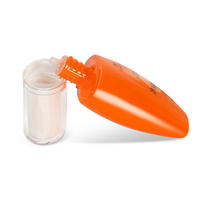 Bouteille cosmétique de protection solaire unique de 60ml Emballage de bouteille à presser en plastique EVOH PE à 5 couches Bouchon à vis Capacité de 40ml Boîte de crème emballée