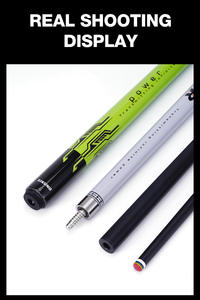 عصا بلياردو Xikuno مقاس 58 بوصة ونصف، وصلة من الفولاذ المقاوم للصدأ، متينة ولا تتمزق بسهولة، مستقيمة بشكل قياسي - Product Image 6