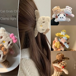 Stile coreano carino squalo forcina Double-face KT fermaglio per capelli materiale di acetato di alto valore Design dei cartoni animati della ragazza dolce - Product Image 4