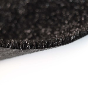 Оптовая продажа, черная искусственная трава, экспортная цена, скидка, декоративная трава, подставка под заказ, другой цвет, коврики - Product Image 5