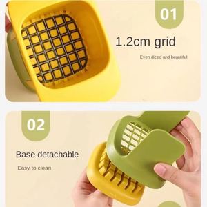Kitchen <b>Tool</b> Accessories Multifunctional Onion Dicer Food Slicer Potatoes Peeler Julienne Cutter <b>Vegetable</b> Chopper - Product Image 5