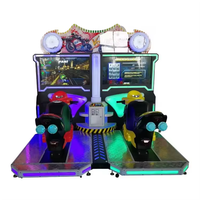 Gran oferta, simulador de Moto GP de dos asientos, máquina de Arcade, simulador de carreras de coches VR que funciona con monedas, juegos de motos