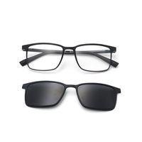 Clip magnétique sur montures de lunettes optiques pour femmes Lunettes de créateurs de marques célèbres