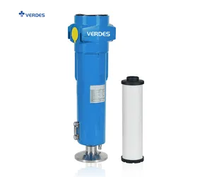 VERDESエアコンプレッサーPSA酸素窒素発生器用の高効率圧縮空気処理精密エアフィルター