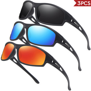 Polarized Sunglasses <b>Black</b> <b>Frame</b> TAC Lens UV400 Protection For Outdoor Sports Cycling Driving Men Women - Product Image 5
