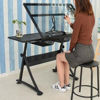 Table à dessin professionnelle pliable et réglable, portable, pour étudiants en architecture, école technique, enfants