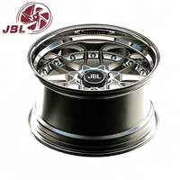 Nouvelles jantes forgées en deux parties de 18 à 26 pouces, 20 mm, argent poli, multi-rayons, concaves profondes, 5x114.3/112 pour voiture de performance JDM