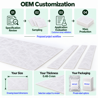 Pad Diagnostik Serat Kaca Custom Die-Cut, Pad E-glass OEM Die-Cut dengan Pilihan Kemasan Khusus