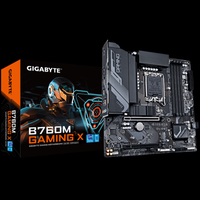 GAMING B760 X LGA1700 Slot Dual DDR5 Slot Ram PCIE4.0 SSD B760 DDR5 Motherboard Gaming mendukung CPU ke-13