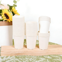 Gobelet en papier jetable biodégradable écologique de qualité alimentaire personnalisable à paroi simple pour café chaud/froid à emporter – Meilleures ventes
