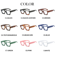 Nouvelles Lunettes Vintage Oversize Œil de Chat 2023 à Monture Métallique, Anti-Lumière Bleue, Protection UV400, pour Lecture, en Acétate/PC, Unisexe