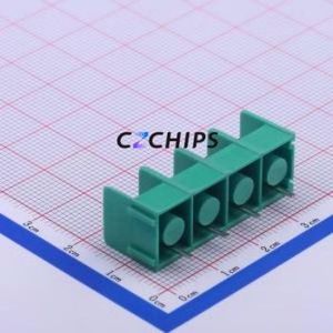 JL850B-85004GA1 Barrier Terminal Block Through hole Component (THT),P=8.5mm Connector Two Sides 8.5mm 1x4P Straight Pin - Product Image 1