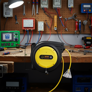 Avvolgicavo Elettrico Industriale Retrattile 65 Piedi 12 AWG 3C SJTOW - Product Image 2