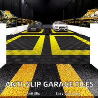 Grille de sol en PP 400x400x18mm pour salle de lavage automobile, plaque de drainage pour garage 4S, grille de caniveau, couverture de tapis de sol
