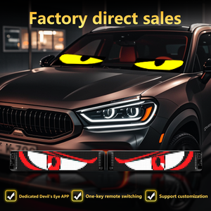 Scrolling Devil Eyes Light Truck <strong>LED</strong> Car Sign Programmable <strong>Led</strong> Digital Screen Store Car Window Waterproof <strong>LED</strong> Strip <strong>Display</strong> - Product Image 5