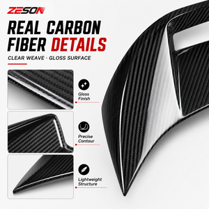 Aileron arrière en fibre de carbone sèche style AD pour BMW M2 G87 Série 2 G42 M240i 230i Coupé <span class=keywords><strong>2022</strong></span>+ - Product Image 4
