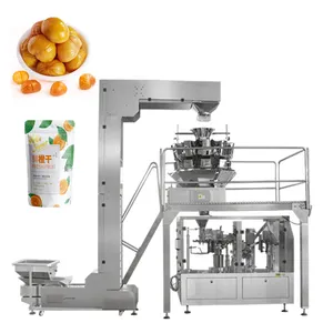 En kaliteli kahve granül paketleme makinesi multihead kantar badem ve şeker fındık paketleme makinesi
