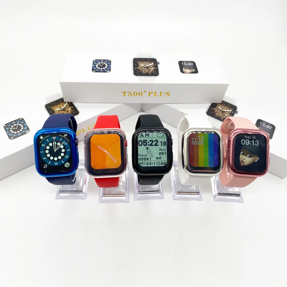 New T500 Plus Smart Watch Series 6 1.75 inch Reloj Inteligente Hiwatch Bluetooth Call T500+ Plus Smartwatch