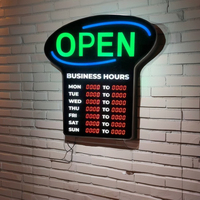 Usine fabrication personnalisable LED boîte à lumière signe mignon acrylique formant pour intérieur/extérieur 10mm affiche numérique centres commerciaux