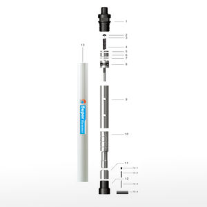 مطرقة مثقاب المياه <span class=keywords><strong>dth</strong></span> منخفضة الضغط, CIR50 منخفضة ضغط الهواء أسفل حفرة <span class=keywords><strong>dth</strong></span> مطرقة مثقاب المياه - Product Image 2