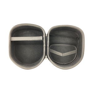 Sac de rangement portable étanche et antichoc en EVA pour casque et manettes Quest 2/3/3S (25x12x12cm) Noir Gris - Product Image 5