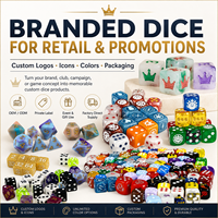 Dés de jeu en résine à bords tranchants, sculptés à la main, bleu fumé, ensemble de dés en résine faits à la main, accessoires de jeu de rôle