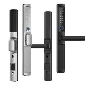 Deluns Beste Sicherheit Digitales elektrisches Türschloss RFID-Karte Tuya APP Finger abdruck Intelligentes Türschloss für Home Hotel Airbnb - Product Image 1