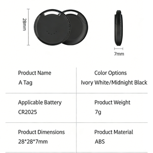 Traceur anti-perte compatible iOS, localisateur mondial mini format, à porter comme une montre, localisation précise pour animaux, enfants, personnes âgées et objets de valeur - Product Image 2