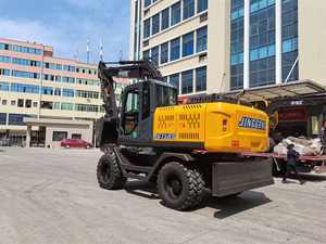 6.8トンエンジニアリング & 建設機械ディガーホイールショベル、長距離ブーム付き - Product Image 6