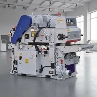 Nouvelle dégauchisseuse industrielle double face robuste pour le travail du bois, à tête de coupe droite, haute efficacité, certifiée CE