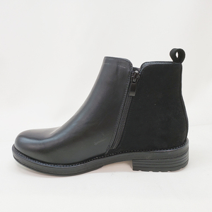 Stivali da donna ultimi stivali <span class=keywords><strong>Chelsea</strong></span> da donna all'ingrosso scarpe alla caviglia <span class=keywords><strong>con</strong></span> <span class=keywords><strong>tacco</strong></span> basso <span class=keywords><strong>con</strong></span> cerniera laterale - Product Image 2