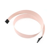 Cables planos personalizados 0,5mm Pitch Jumper FFC FPC Cable de fecha en extremo redondo con terminal