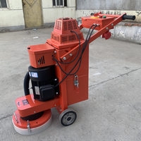Meuleuse Terrazzo pour grandes surfaces Machine à polir les sols en béton avec moteur Nouveau pour l'élimination des revêtements époxy