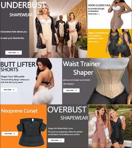 Réducteurs de ceinture post-partum colombiens pour femmes Corset ceinture haute pour utilisation post-chirurgicale gaine amincissante contrôle du ventre Shapewear - Product Image 2