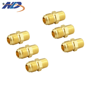 เครื่องมือกลึงโลหะ NLD CNC เกลียว1/2 ''<span class=keywords><strong>3</strong></span>/4 ''spp NPT หัวต่อท่อทองเหลืองปลายท่อเปลวไฟ - Product Image 5