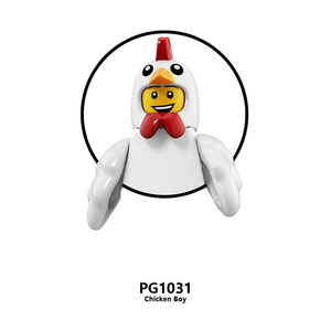 Figuras Sorpresa en Bolsa Ciega de Animales de Dibujos Animados: Ciervo Sika, Cachorro, Unicornio, Pingüino, Tiburón, Conejo. Set de Bloques de Construcción de Plástico para Ensamblar. - Product Image 4