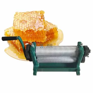 2024 Bom preço apicultura Beeswax fundação imprensa máquina apicultura OEM máquina de rolo de cera de abelha para venda