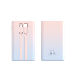 Batterie externe 20000 mAh 22,5 W à charge rapide, double port, chargeur portable pour plusieurs appareils - Product Image 2